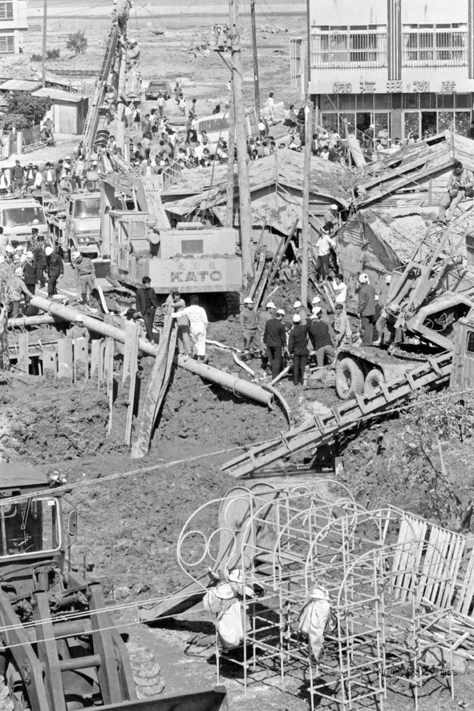 小禄の爆発事故現場